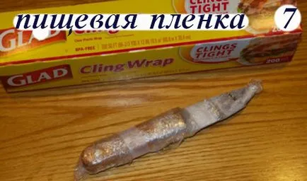 Tok a kést a kezével bőr