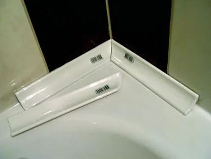 A tömítés közötti rés a kád és a fal, megvizsgálja a változó a szélessége a rések, és a képek (fürdő) A tömítés közötti rés a kád és a fal, megvizsgálja a változó a szélessége a rések, és fényképek