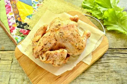 Csirke sült a hüvely teljesen -, hogyan kell sütni csirkét a sütőbe, egy lépésről lépésre recept fotók (csirke) Csirke sült a hüvely teljesen -, hogyan kell sütni csirkét a sütőbe, egy lépésről lépésre recept fotók