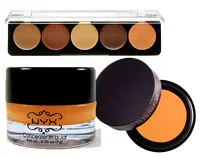 Színes concealers minden könnyű, ha tudod egy csoport make-up (színesfém) Színes concealers egyszerű, ha tudod, hogy a make-up artist