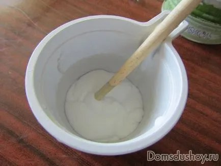 Decoupage virágcserepet 1