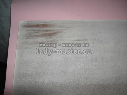 Decoupage egy régi szekrény, saját kezével, a mester - osztály lépésről lépésre fotók