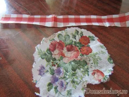 Decoupage virágcserepet 1