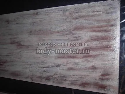 Decoupage egy régi szekrény, saját kezével, a mester - osztály lépésről lépésre fotók