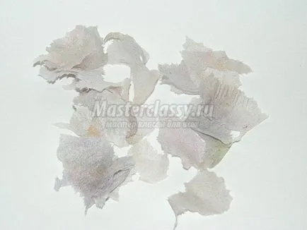 Decoupage műanyag virágcserép