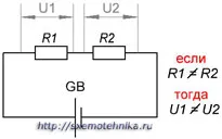 feszültségosztó - alapvető elektronikai (megegyezik tgda) feszültségosztó - alapvető elektronikai