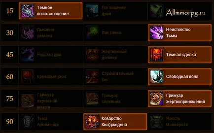 Destro Lock pvp útmutató 5