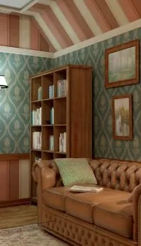 A design a falak a nappaliban egy modern változata