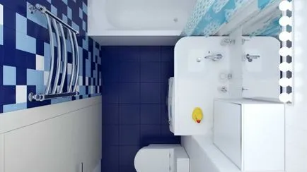 Tervezés egy hálószobás apartman