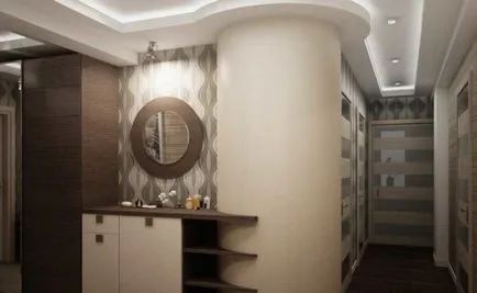 Tervezés egy hálószobás apartman