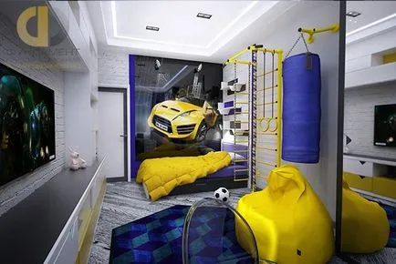 Tervezz egy gyerek szobájába egy fiú