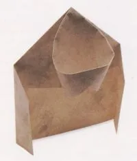 Mozgó origami kosárlabda gyűrű és katapult