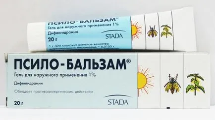 Hatékony kenőcs allergiában a felnőtt bőr