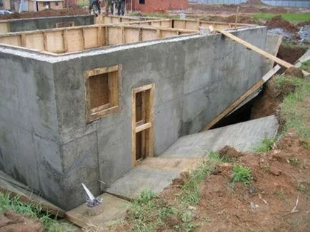 A ház beton jellemzői az építési vasbeton, a projekt (ek) A ház beton jellemzői az építési vasbeton projektek