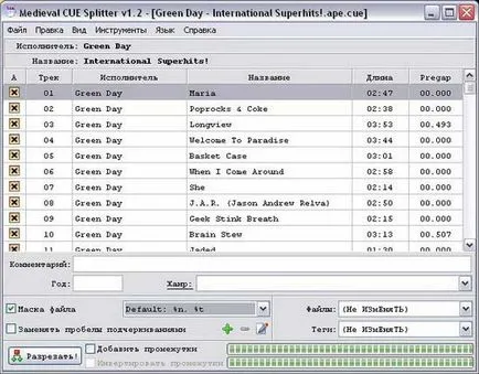 Flac a pálya, középkori dákó splitter, split flac