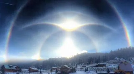 Halo - egy optikai jelenség, a természet