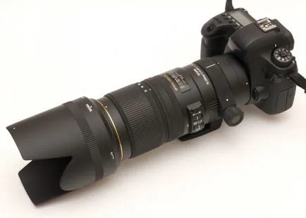 Fényképészeti berendezések - nehéz és vonzó „telefotó” objektív szigma 70-200 felülvizsgálat