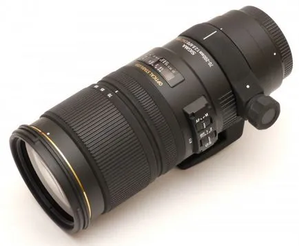 Fényképészeti berendezések - nehéz és vonzó „telefotó” objektív szigma 70-200 felülvizsgálat