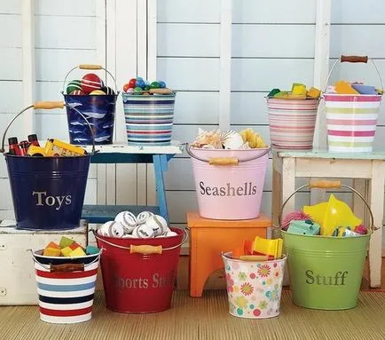 Hol kell tárolni a játékokat a gyerekek 6 ötletek - Tippek