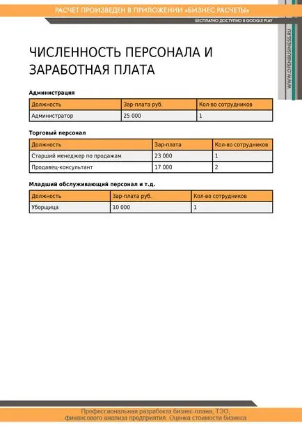 Ready Business Plan esküvői szalon 1