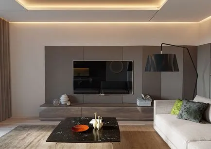 Ötletek egy egy hálószobás apartman