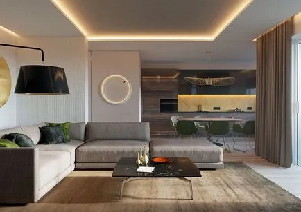 Ötletek egy egy hálószobás apartman
