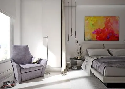 Ötletek egy egy hálószobás apartman