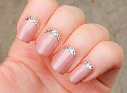 köröm ötletek Glitter, 65 fotó (manikűr) köröm ötletek Glitter, 65 fényképek