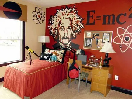 Ötletek a gyerekszoba fiú - fotók, javítás