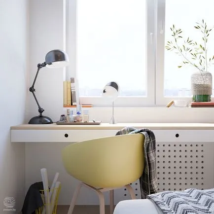 Ötletek egy egy hálószobás apartman