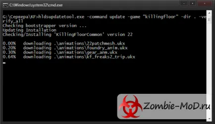 Utasítások létrehozására Killing Floor szerver