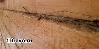 Hogyan és milyen tömítés fűrészáru ház kezével az anyag, a munka lépései