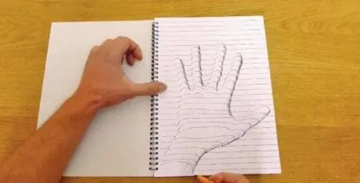 Hogyan kell felhívni a 3d rajz papíron ceruzával szakaszokban - képek és rajzok az asztalra