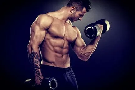 Hogyan kell építeni a bicepsz - Válogatás a jog gyakorlása a súly