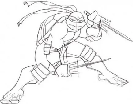 Hogyan kell felhívni Ninja Turtles (sorsolás) Hogyan kell felhívni a ninja teknősök
