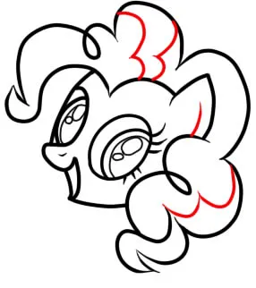 Hogyan kell felhívni a póni Pinkie Pie, lessdraw (lessdraw) Hogyan kell felhívni a póni Pinkie Pie, lessdraw