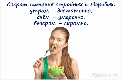 Hogy, hogy nem eszik éjjel, és abba, hogy hízik, és öregszik (az utolsó étkezés) Hogy, hogy nem eszik éjjel, és abba, hogy hízik, és öregszik