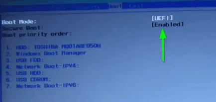 Hogyan tilthatom le a biztonságos rendszerindítás a laptop BIOS