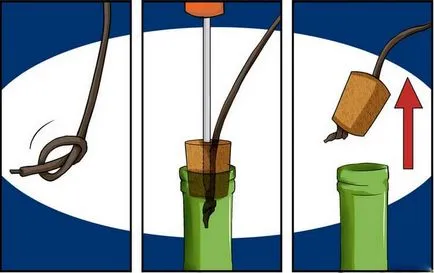 Hogyan kell megnyitni a bor nélkül egy dugóhúzót - 10 egyszerű módja! (Open) Hogyan kell megnyitni a bor nélkül egy dugóhúzót - 10 egyszerű módja!