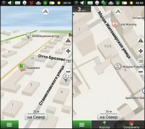 Hogyan kell használni Android-Navitel útmutató