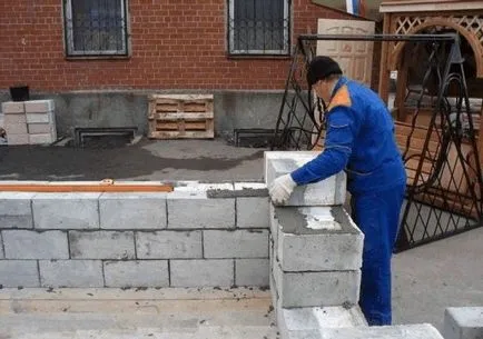 Hogyan építsünk egy házat a saját kezük útmutató blokkok
