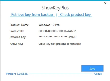 Hogyan nézheti meg a licenc kulcsot windows 10
