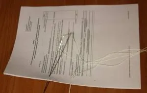 Hogyan vágott dokumentumok manuális cérna, fotó mintákat (hogyan kell varrni archivált dokumentumok a kézben fotó) Hogyan vágott dokumentumok manuális cérna, fotó minták