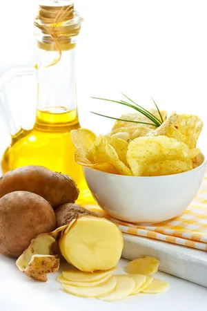 Főzni burgonya chips otthon - nő s nap
