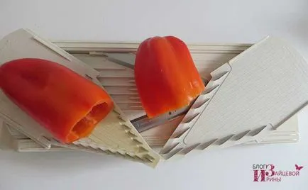 Hogyan befagyasztja a bolgár paprika a téli otthon, blog Iriny Zaytsevoy