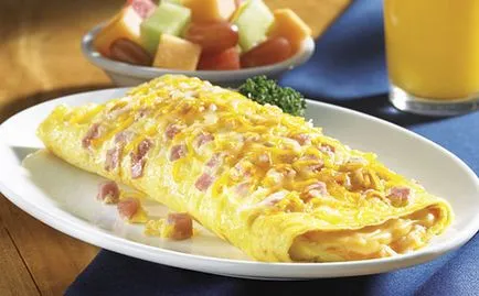 Főzni egy omlettet a tejet egy serpenyőben 3 receptek (pan) Főzni egy omlettet a tejet egy serpenyőben 3 receptek