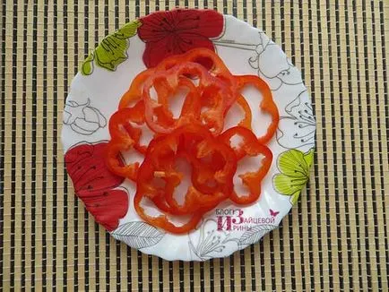 Hogyan befagyasztja a bolgár paprika a téli otthon, blog Iriny Zaytsevoy