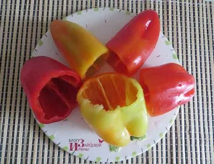 Hogyan befagyasztja a bolgár paprika a téli otthon, blog Iriny Zaytsevoy