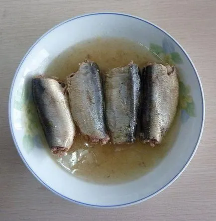Főzni makréla konzerv otthon