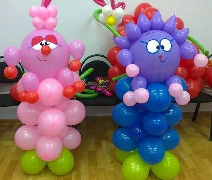 Hogyan készítsünk egy szám a léggömbök a kezét (számadatok gömbök) Hogyan készítsünk egy szám a léggömbök saját kezűleg